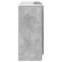 Mostrador de recepción gris hormigón 200x50x103,5 cm