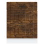 Mueble bajo de cocina Lucca roble ahumado