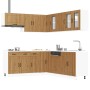 Mueble de cocina Kalmar 11 piezas artesanal roble