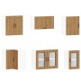 Mueble de cocina Kalmar 11 piezas artesanal roble
