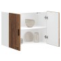 Armario de pared de cocina Porto madera vieja madera ingeniería