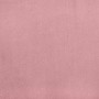 Silla mecedora de terciopelo rosa