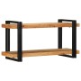 Estante de pared madera maciza de acacia 90x33x45 cm