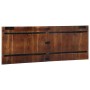 Cabecero de cama multicolor 140 cm madera maciza reciclada