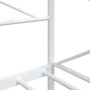 Diván sin colchón blanco 90x190 cm acero
