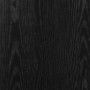 Librería de madera contrachapada roble negro 60x24x76,5 cm