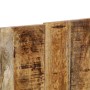 Cabecero de cama 120 cm madera maciza de mango rugoso