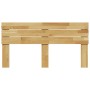 Cabecero de cama 135 cm madera maciza roble