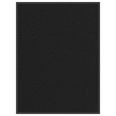Felpudo negro 90x120 cm
