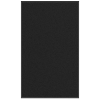 Felpudo negro 90x150 cm