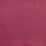 Sillas de comedor 4 unidades terciopelo rojo tinto