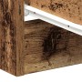 Mesitas noche 2uds madera contrachapada madera vieja 38x35x55cm