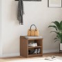 Banco de recibidor SANDNES madera maciza de pino 45x40x50 cm