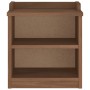 Banco de recibidor SANDNES madera maciza de pino 45x40x50 cm
