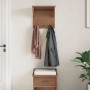 Perchero de pared SANDNES madera maciza pino 43x30x42cm