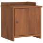 Banco de recibidor SANDNES madera maciza de pino 45x40x50 cm