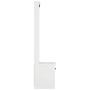Perchero de entrada SANDENS madera pino blanco 45x40x159,5 cm