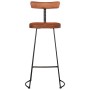 Taburetes de barra 2 uds 49x43x103 cm madera maciza de mango