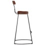 Taburetes de barra 2 uds 49x43x103 cm madera maciza de mango