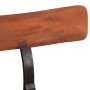 Taburetes de barra 2 uds 49x43x103 cm madera maciza de mango