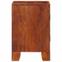 Mesita de noche 2 uds 40x30x45 cm madera maciza de acacia