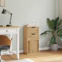 Mueble auxiliar con cajones ODDA 40x24x79 cm madera maciza pino