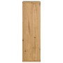 Mueble auxiliar con cajones ODDA 40x24x79 cm madera maciza pino
