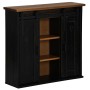 Armario colgante HALDEN 2 puerta correderas 75x22,5x70 cm negro