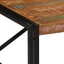 Mesa de centro multicolor 100x100x35 cm madera maciza reciclada