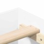 Cama sin colchón blanca 180x200 cm madera de ingeniería