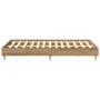 Estructura de cama sin colchón roble artesanal 120x190cm madera