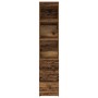 Aparador de madera vieja 37,5x35x180 cm Madera de ingeniería
