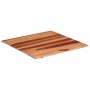 Tablero de mesa madera maciza de acacia 15-16 mm 80x80 cm