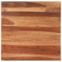 Tablero de mesa madera maciza de acacia 25-27 mm 80x80 cm