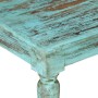 Mesa de centro de madera maciza reciclada 110x50x34 cm