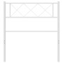 Cabecero de metal blanco 90 cm