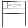 Cabecero de metal negro 90 cm