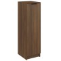 Mueble zapatero madera contrachapada marrón roble 30x35x100 cm