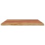 Tablero rectangular madera de acacia borde vivo 100x80x2,5 cm
