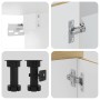 Mueble cocina Lucca roble sonoma 11 pzas madera contrachapada