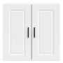 Armario de pared para cocina Porto madera de ingeniería blanca