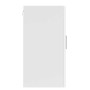 Armario de pared para cocina Porto madera de ingeniería blanca