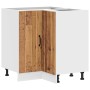 Mueble bajo esquina de cocina Lucca madera reconstituida