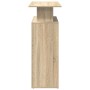 Mostrador recepción roble sonoma 100x40x104cm madera ingeniería