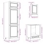 Mueble cocina Kalmar blanco de alto brillo 7 pzas
