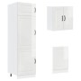 Mueble cocina Kalmar blanco de alto brillo 8 pzas