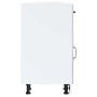 Mueble bajo de cocina Lucca madera contrachapada gris cemento