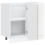 Mueble bajo fregadero Lucca madera contrachapada roble sonoma