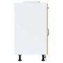 Mueble bajo de cocina Lucca roble artesanal