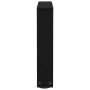 Patas para mesa de comedor forma V 2 uds negro 40x(30-31,3) cm